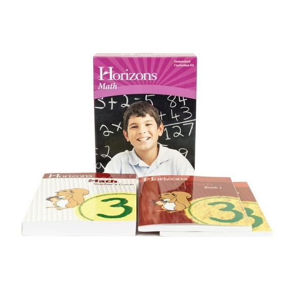 Horizons 3rd Grade Math Box Set by Alpha Omega Publications (Paperback)