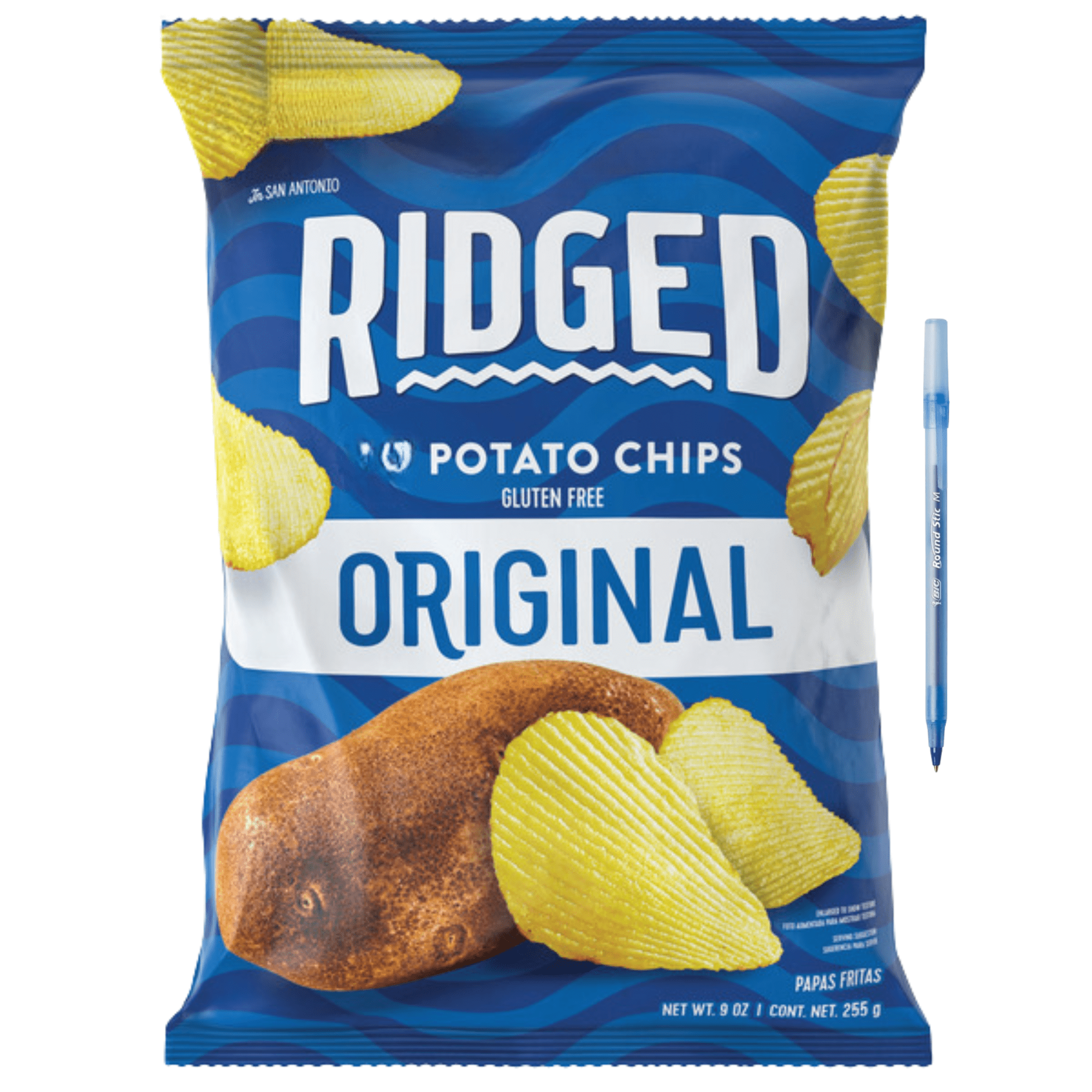 Ridged Original Gluten-Free Potato Chips 9 oz