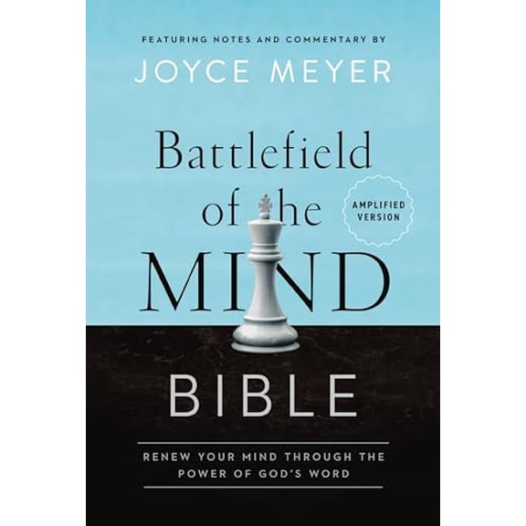 Pre-Owned Battlefield of the Mind Bible: Renew Your Mind Through the Power of God's Word, 9781455595327, 1455595322, Hardcover, Illustrated edition
