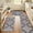 Gray, variant on Vaukki Kitchen Rugs Set of 3, Moroccan Non Slip Machine Washable Kitchen Floor Mats, Heavy Duty Low Profile for Sink Laundry, Black