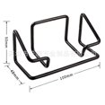 thumbnail image 1 of Desktop Business Card Holder Iron Flash Card Organizer Decorative Name Card Display Stand for Home Offices Desk Decorations, 1 of 3