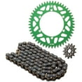 thumbnail image 2 of TUSK Alloy Kit & O-Ring Chain Green Rear Sprocket for Kawasaki KX250F 2011-2018, 2 of 3