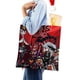 thumbnail image 4 of Helluva Boss Bolso de tela con estampado de lienzo para mujer, bolsa de compras reutilizable y estética, con cremallera interior, regalo para mujer,40*40cm., 4 of 6
