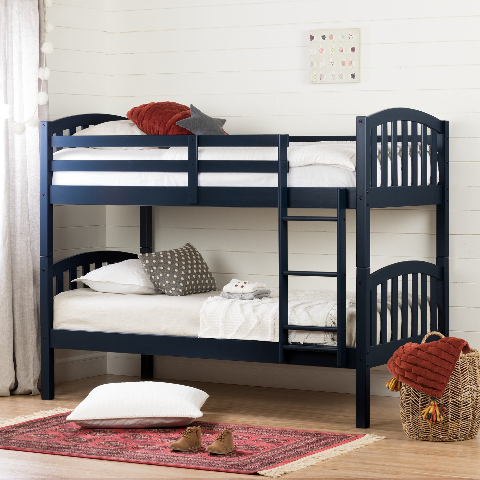 Navy blue sale bunk beds