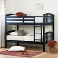 thumbnail image 3 of South Shore Summer Breeze Solid Wood Bunk Beds, Navy Blue, 3 of 10
