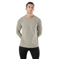 thumbnail image 3 of TOPTIE Men's Dry Fit Long Sleeve Sport T Shirts for Athletic Running, Casual Workout-Brown-M, 3 of 8