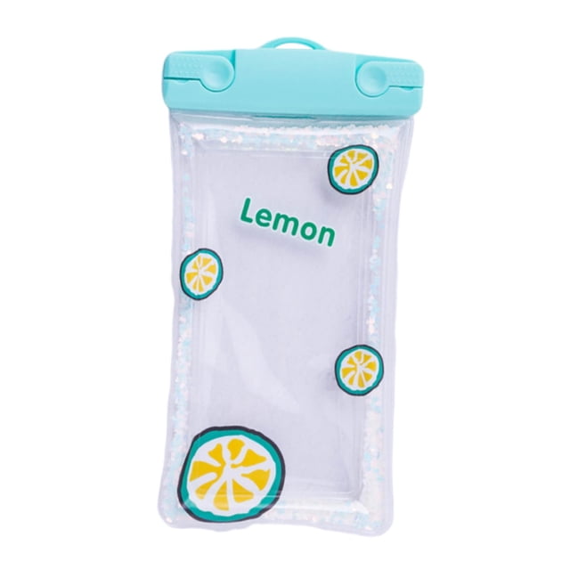 TISHITA Waterproof Phone Case Cellphone Dry Bag Phones Holder Lemon Whistle