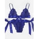 thumbnail image 3 of Lencería sexy de estilo europeo y americano, ropa interior sexy de mujer con lazo grande de tres puntos y abertura, 3 of 5