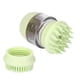 thumbnail image 5 of Cepillo de baño para mascotas, multifunción, masajeador, ducha, peine, accesorio para perros, color verde, 5 of 14