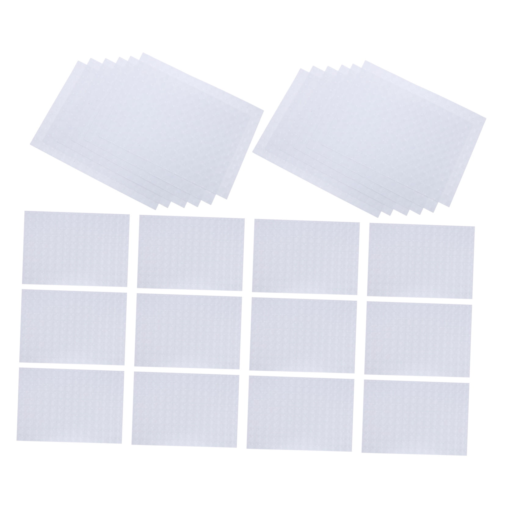 BESTYASH 25Pcs Thin Transparent Cold Laminating Film Sheets Self Adhesive for Photo and Document Guard