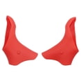 thumbnail image 4 of 2 piezas de cubierta de palanca de cambios, palancas de freno de bicicleta, protector de capó, empuñaduras de freno de bicicleta, cubierta de manija Rojo, 4 of 8
