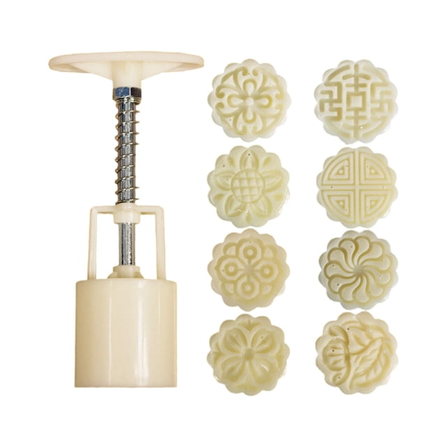 BotaniNest Hand DIY Baking For Mid Autumn Festival 3D Pattern For Kitchen