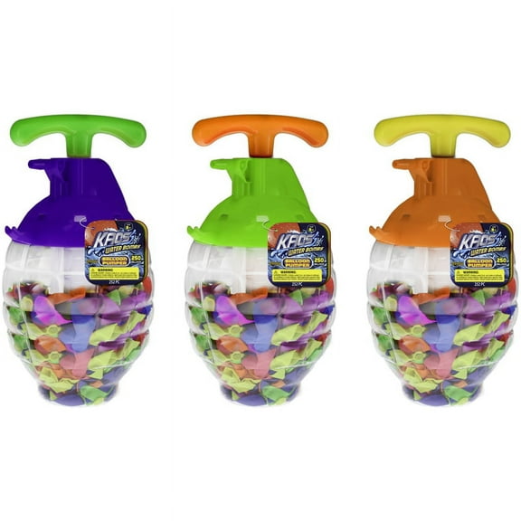 Kaos Water Balloon Pumper Assorted, Multicolor