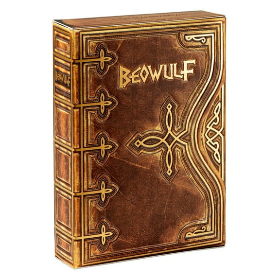 Kings Wild Project Beowulf Luxury Playing Cards - Standard Edition, Poker Size Custom Index, Literature-Themed Collectible Deck