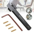 thumbnail image 1 of Holder Lathe Grooving Turning Cut Off Insert Wrench Mgmn200 Mgehr1010-2 Parts Engine New High Quality Accessory, 1 of 9