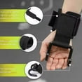 thumbnail image 2 of Weight Lifting Hooks with Wrist Straps, Thick Wrist Padding Weight Lifting Grips Strength Training Support for Powerlifting Shrugs Rows Deadlift, 2 of 8