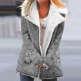 thumbnail image 2 of Women's Fleece Lined Jackets Plus Size Winter Warm Coat with Hood Outdoor Chunky Parka Jacket Outerwear, 2 of 6