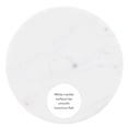 thumbnail image 5 of Nevin Modern Round Spiral Base Drink Table, Gold with White Marble Top, 5 of 11