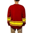 thumbnail image 3 of Lappel Men's Hockey Jersey College Sports Team Uniforms Size up to 3XL Long Sleeve Athletic Sports Shirts Made in USA, 3 of 4