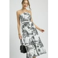 thumbnail image 2 of Umgee Printed Tiered Tube Midi Dress, 2 of 5