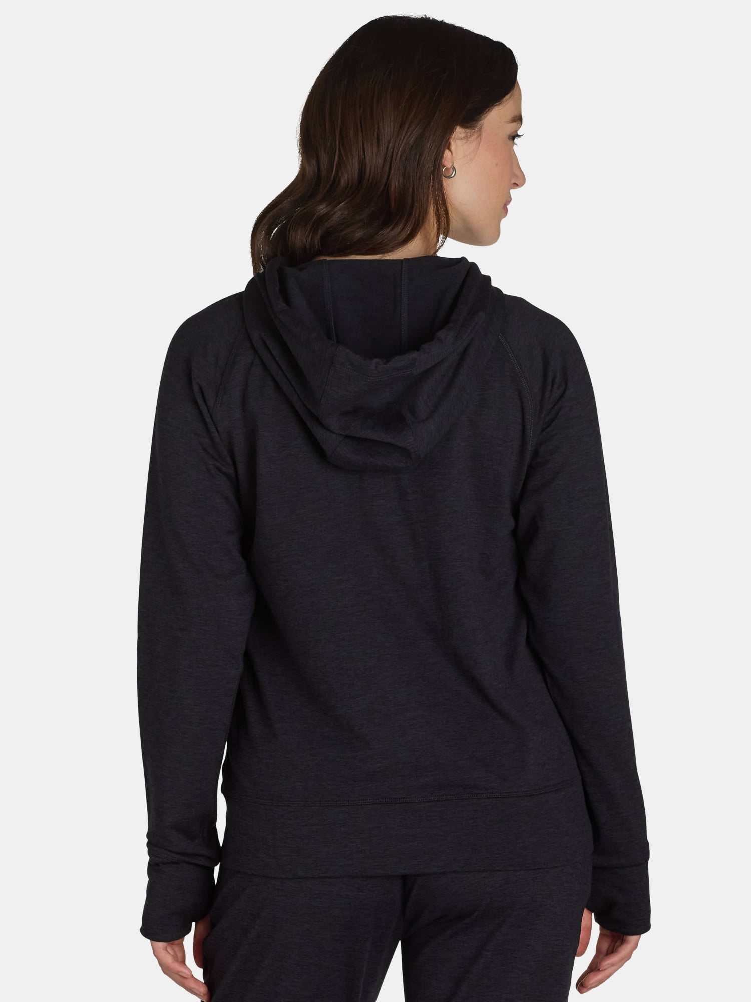 Athletic Works Women's and Women's Plus ButterCore Zip-Up Hoodie, Sizes XS-4X