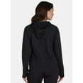 thumbnail image 5 of Athletic Works Women's and Women's Plus ButterCore Zip-Up Hoodie, Sizes XS-4X, 5 of 5