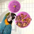 thumbnail image 1 of TIMIFIS Fournitures pour Chats et Animaux de Compagnie Jouet Rotatif pour Perroquets Jouet de Nourriture pour Oiseaux pour Perroquets Distributeur de Nourriture Jouet Roue Ronde Rotative Jouet en Plastique Rotatif Automne/hiver, 1 of 8