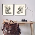 thumbnail image 3 of Stupell Industries Rustic Cowboy Boots Beauty & Fashion Drawing Black Framed Art Print Wall Art, 24 x 24, Set of 2, 3 of 10