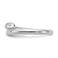 thumbnail image 3 of Primal Silver Sterling Silver Rhodium-plated 0.02 carat Diamond Ring, 3 of 9