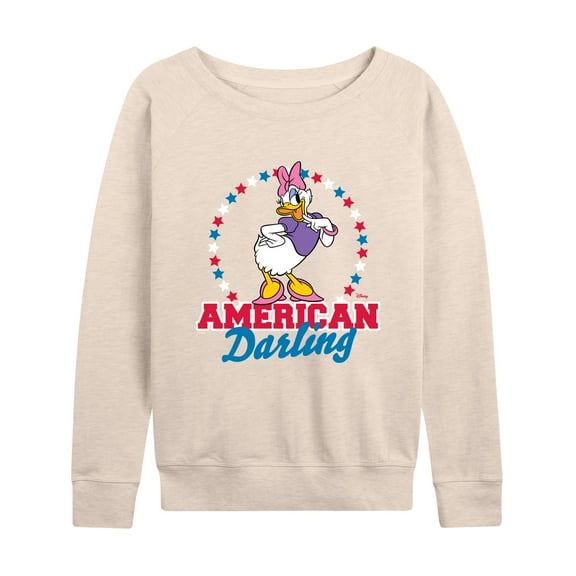 Disney - American Darling Daisy - Women's Lightweight French Terry Long Sleeve Shirt
