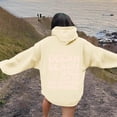 thumbnail image 4 of QHFBli Athletic Ladies' Hoodie Stylish Women's Graphic Print Hooded Sweatshirt Long Sleeve Casual Pullover Top Soft Cozy Preppy Streetwear, 4 of 6