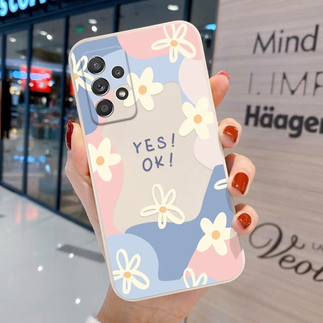 Funda de silicona para Samsung A53, 5G, Galaxy A52, A51, A54, A34, A33, A32, A23, A21s, A12, A30, A71, A73, A13, A20, S23, S22 Ultra qiuyongmign unisex