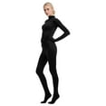 thumbnail image 3 of FEIFLY Women Full Body Bodysuit With Long Sleeves And Legs Zentai Stretch Full Body Suit Solid Color Dance For Performance And Stage Festival Clothing, 3 of 6