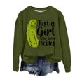 thumbnail image 1 of Wyzesi Chandail en Molleton Jaune pour Femmes, Col Rond Décontracté, Imprimé, Pull à Capuche pour Usage Quotidien, Chandails en Molleton Blancs pour Femmes, Chandails en Molleton pour Tout-Petits avec Nœud, 1 of 3