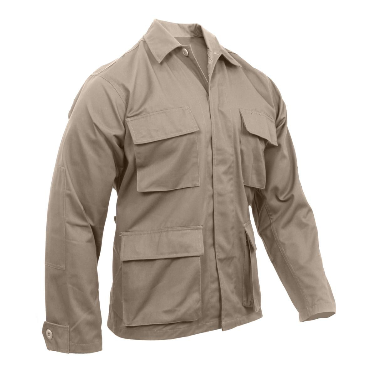 Khaki BDU shirts, military uniform shirts - Walmart.com