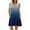 Blue, variant on Vetsdori Sleeveless Mini Dresses for Women Graphic Slip Dress Summer Beach,Pockets Holiday Sundress Tank Juniors Dress V-Neck