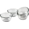 thumbnail image 4 of Anchor Hocking Clear Glass Custard Cup, 4 Piece, 4 of 6
