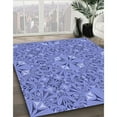 thumbnail image 3 of Ahgly Company Machine Washable Indoor Rectangle Transitional Denim Blue Area Rugs, 2' x 5', 3 of 7