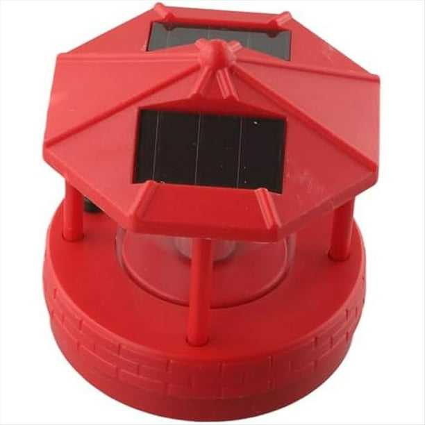 LED con Energía Solar, Lámpara Giratoria de 360 Grados Solar LED Luces de Camino de Paisaje Decoración Al Aire Libre de Jardín A