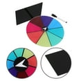 thumbnail image 4 of Wheel Spinner With Stand Blank Fortune Roulette Spinning Game Erasable Acrylic Board Tabletop Wheel For Party Carnival And Classroom Activities, 4 of 8