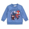 thumbnail image 4 of Marvel Spidey and His Amazing Friends Spider-Man Miles Morales Ghost-Spider Fleece Sweatshirt and Jogger Pants Set Toddler to Little Kid, 4 of 5