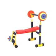 UooMi Fun and Fitness Exercise Equipment for Kids - Weight Bench Set,Incline