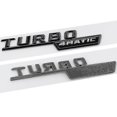 thumbnail image 2 of 3dAbsBlackTurboAmgLogoTurbo4maticEmblemCarFenderBadgeForMercedesCla45X156A45TurboAmgStickerAccessories, 2 of 5