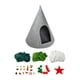 thumbnail image 3 of Cama para Gatos Navidad Yinane Nido Acogedora, 3 of 8