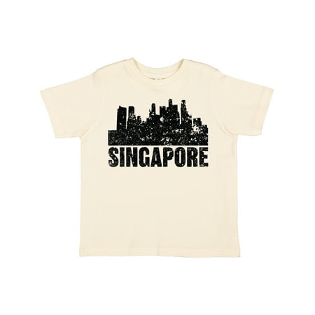 

Inktastic Singapore City Skyline with Grunge Boys or Girls Toddler T-Shirt