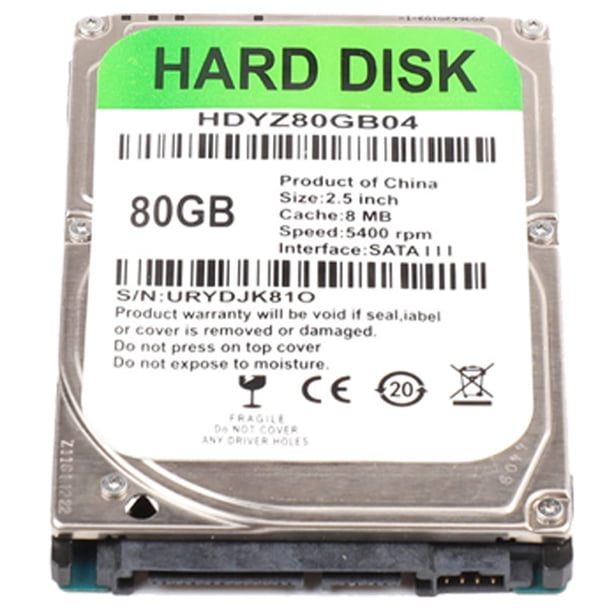 Disco duro interno para computadora portátil SATA III de 2,5 pulgadas 80GB 120GB 160GB 250GB 320GB 500GB FLhrweasw El nuevo