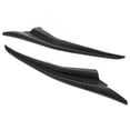 thumbnail image 1 of IDEANATEGRATE 1Par Alas Universal Negro Accesorio Frontal Aerodinámico Estilo Deportivo, 1 of 8