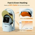thumbnail image 5 of HTVRONT Auto Hat Press Machine - Hat Heat Press Machine with Precise Temp&Timer Control, A300 Hat Heat Press Machine for Caps with 2 Platens, Compatible with DTF Film, Embroidery Patches, Sublimation, 5 of 10