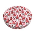 thumbnail image 2 of Round Bar Stool Seat Covers, Christmas Gnome Elastic Round Chair Cover Stool Seat Slipcover Bar Stool Cushions Round Pad for 12-14 inch, 2 of 7