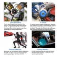 thumbnail image 4 of Dash Cam  3 Channel Dash Cam Front and Rear Inside1080P+48P+480P 4 inch Dash Camera for Cars  170° Wide Angle  Night Vision WDR, 4 of 5
